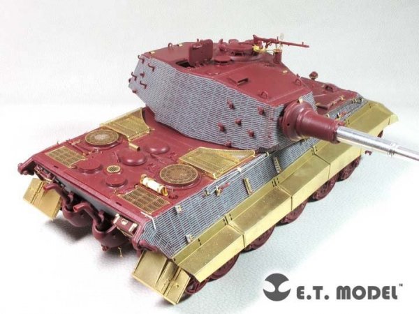 E.T. Model E35-259 WWII German KING TIGER（Henschel Turret）Basic (For MENG Kit) (1:35)
