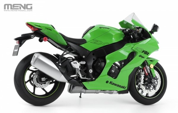 Meng Model MT-008s Kawasaki Ninja ZX-10RR  Pre-Coloured Edition 1/9
