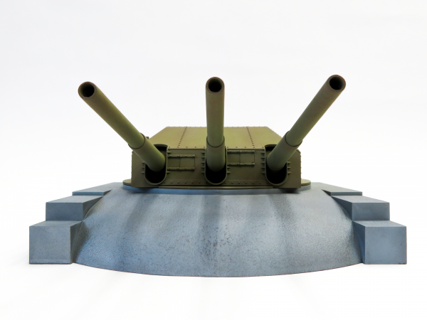 Modelcollect UA72344 Austratt fort coastal artillery site triple 28cm turret Caesar 1/72