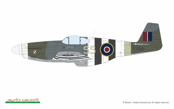 Eduard 82109 Mustang Mk.III - The ProfiPACK Edition 1/48