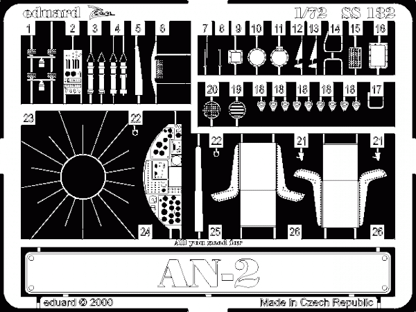 Eduard SS132 An-2 1/72 ITALERI