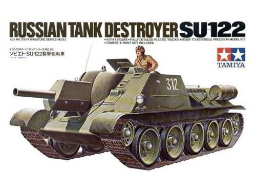 Tamiya 35093 Russian Tank Destroyer SU-122 1/35