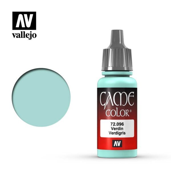 Vallejo 72096 Game Color - Verdigris 18ml