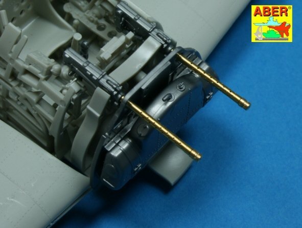 Aber A32012 Set of 2 barrels for Japanese 7,7 mm Type 97 aircraft machine guns (1:32)