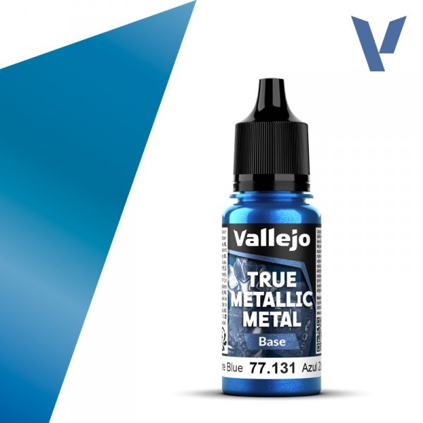 Vallejo 77131 Sapphire Blue - True Metallic Metal - Base 18ml