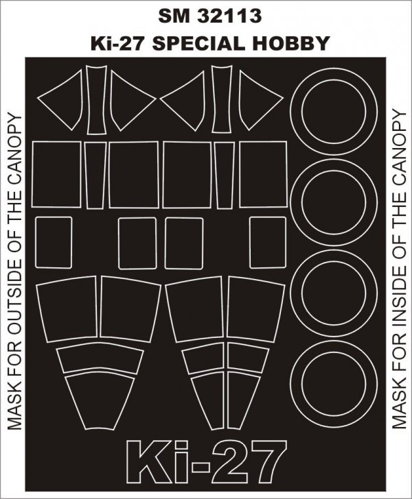 Montex SM32113 Ki-27 NATE SPECIAL HOBBY