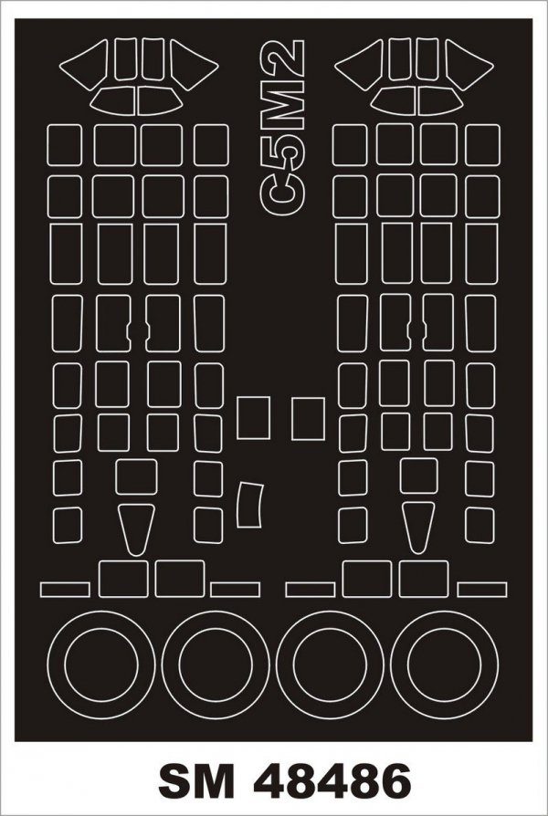 Montex SM48486 C5M2 Babs FINE MOLDS 1:48