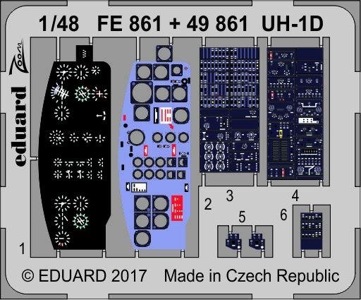 Eduard 49861 UH-1D KITTY HAWK 1/48