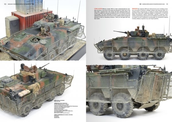 AK Interactive AK130017 MODELING MODERN ARMORED FIGHTING 8X8 VEHICLES (PL/EN)