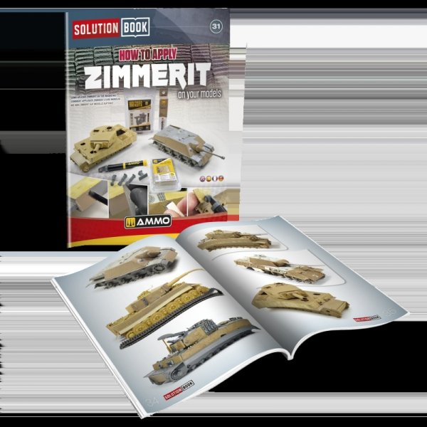 AMMO of Mig Jimenez 7906 SOLUTION BOX MINI 31– How to Apply ZIMMERIT in scale