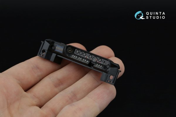 Quinta Studio QD+24025 Ford GT40 Mark II 3D-Printed &amp; coloured Interior on decal paper (Fujimi) (with 3D-printed resin parts) 1/24