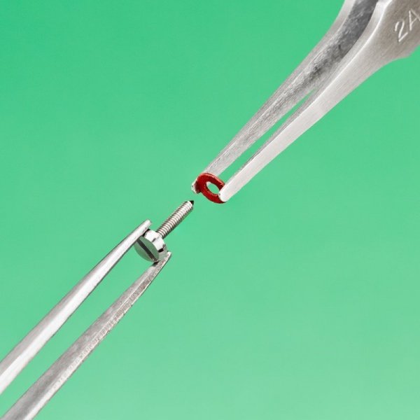 Modelcraft PTW5350 Straight Tip Stainless Steel Tweezers (175mm)