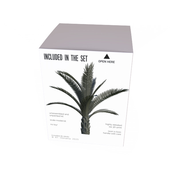 RT-Diorama 35475 Date Palm No.1 - 3D Printed Tree Model 1/35