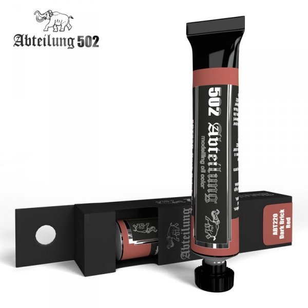 502 Abteilung ABT220 Dark Brick Red