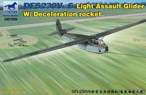 Bronco GB7009 Light Assault Glider with Deceleration Rocket 1/72