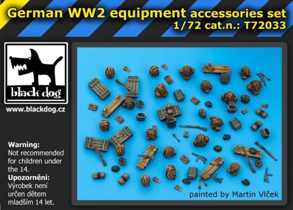 Black Dog T72033 German WW II equipment 1/72