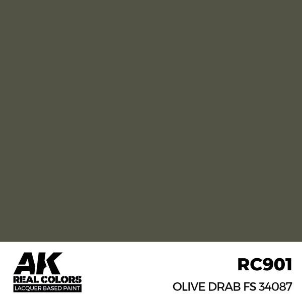 AK Interactive RC901 Olive Drab FS 34087 17 ml