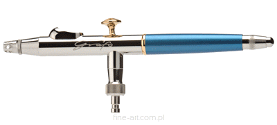 Harder &amp; Steenbeck 127003 Aerograf Grafo T1 retouching cup 1 ml, nozzle set 0.15 mm, Quick Fix