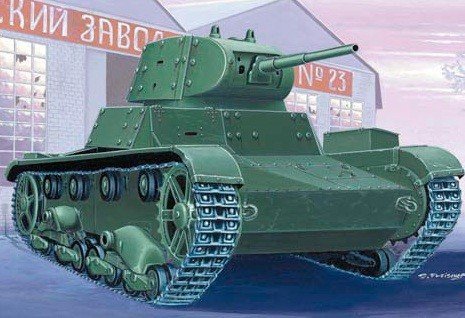 Mirage Hobby 72613 T-26C light tank with applique armour (1:72)