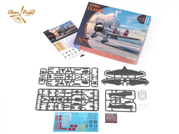 Clear Prop! CP72010 A5M4 Claude ADVANCED KIT 1/72