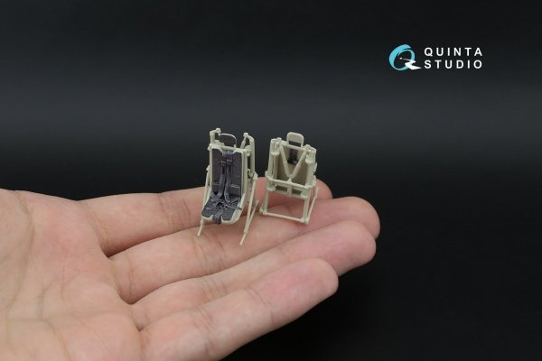 Quinta Studio QD35166 МН-60R Seahawk 3D-Printed &amp; coloured Interior on decal paper (Kitty Hawk) 1/35