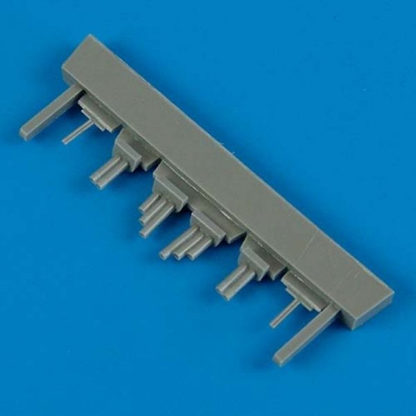 Quickboost QB72341 F6F-3N/5N Hellcat night exhaust, antennas 1/72