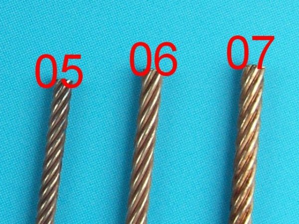 Eureka XXL LH-07 1.50mm x 50cm Metal wire rope, linka holownicza