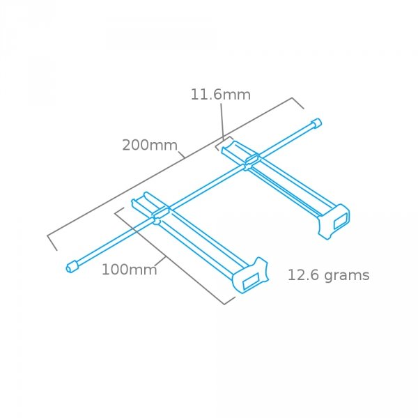 Modelcraft PCL8720 Large Berna Multi-Clamp (200mm)