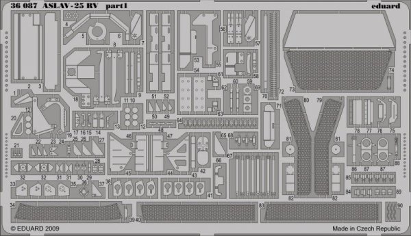 Eduard 36087 ASLAV-25 RV 1/35 Trumpeter