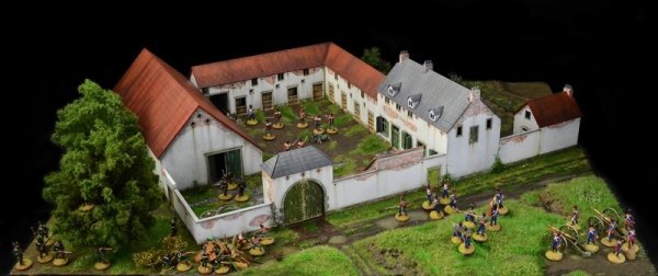 Italeri 6197 La Haye Sainte Waterloo 1815 - BATTLESET 1/72