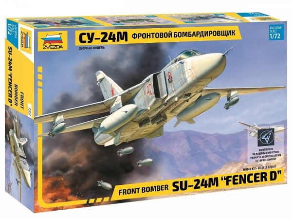 Zvezda 7267 Sukhoi SU-24M „Fencer-D” 1/72