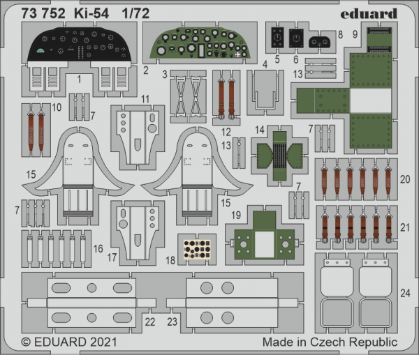 Eduard 73752 Ki-54 SPECIAL HOBBY 1/72