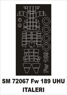 Montex SM72067 Fw-189 Uhu ITALERI