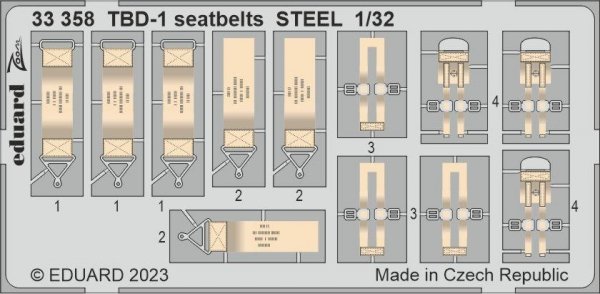 Eduard BIG33157 TBD-1 TRUMPETER 1/32 