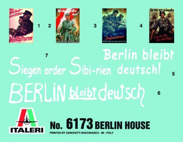 Italeri 6173 BERLIN HOUSE (1:72)