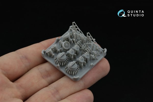 Quinta Studio QT35026 Gaz-66 Detailing set ( Trumpeter )( 3D-printed resign parts ) 1/35