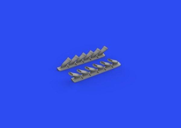 Eduard 648669 Spitfire Mk. V six-stacks exhausts fishtail EDUARD 1/48
