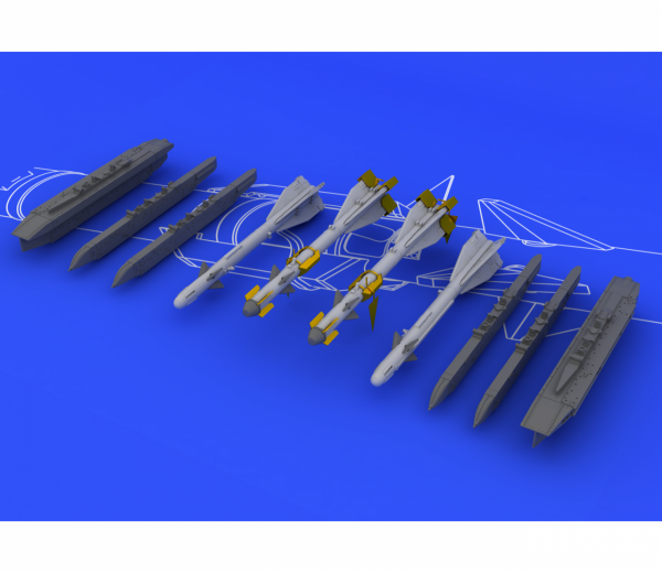 Eduard SIN64813 RUSSIAN MODERN AIRCRAFT MISSILES 1/48