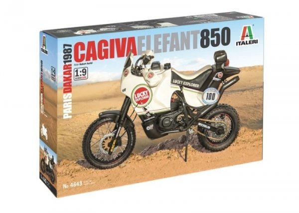 Italeri 4643 Cagiva Elefant 850 Paris-Dakar 1987 1/9