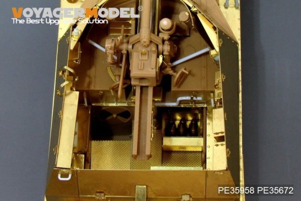 Voyager Model PE35958 WWII German self-propelled howitzer Wespe basic For TAMIYA 35200/35358 1/35