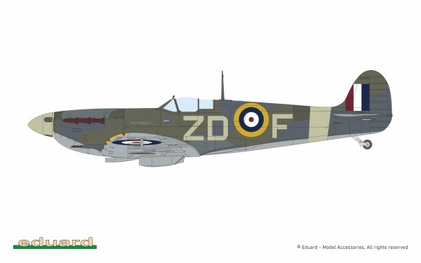 Eduard 70206 Supermarine Spitfire Mk.Vb Mid - The ProfiPACK Edition 1/72