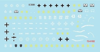 Star Decals 72-A1052 Balkan WW2 # 2. 1/72
