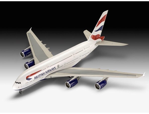 Revell 03922 Airbus A380-800 British Airways Model Kit 1:144