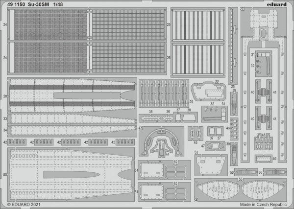 Eduard 491150 Su-30SM for KITTY HAWK 1/48