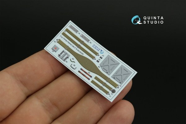 Quinta Studio QD32154 IL-2M3 3D-Printed &amp; coloured Interior on decal paper (Hobby Boss) 1/32