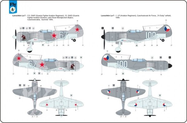 Fly 48034 Lavochkin La-7 1/48