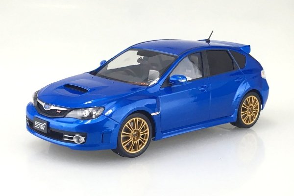 Aoshima 00491 Subaru GRB Impreza WRX Mica Blu 1:24