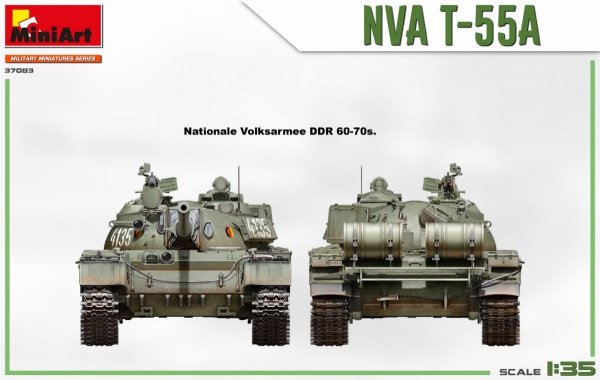 MiniArt 37083 NVA T-55A 1/35