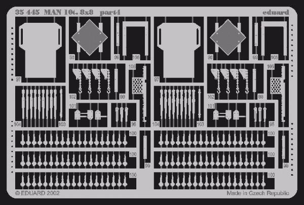Eduard 35445 MAN 10t I 8x8 1/35 REVELL