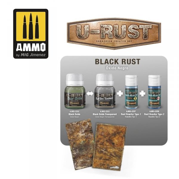 Ammo of Mig 7460 U-RUST Corrosion Creator Set